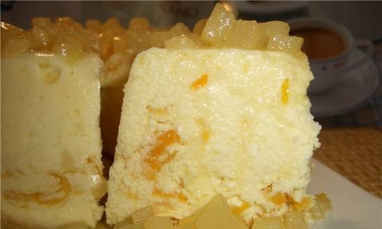 פודינג גבינת קוטג 'עם משמשים מאודים (קוקיה 1054)