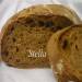 Milk bread with malt (sourdough).