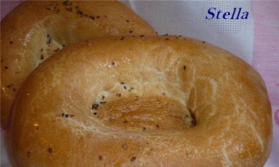Az Obi Non üzbég lapos kenyér.