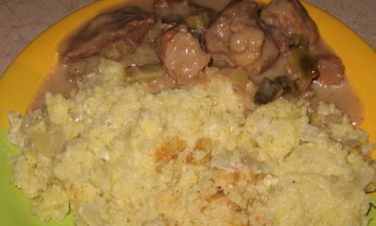 Porridge di miglio Tarassaco