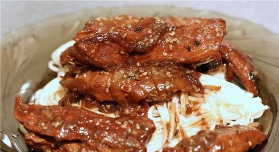 Fried pork in soy sauce (Cuckoo 1054)