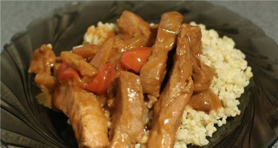 Sweet and sour pork (Cuckoo 1054)