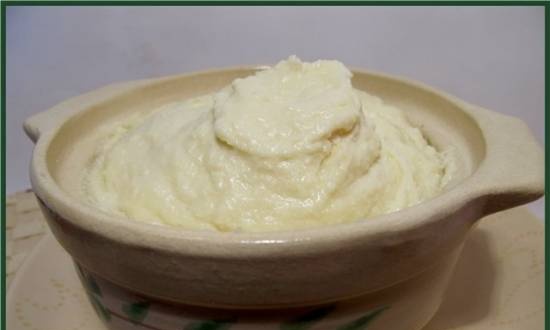 Cheese porridge (dzykka)