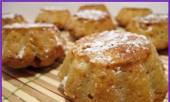 Muffin alle mele con albicocche secche (magre)