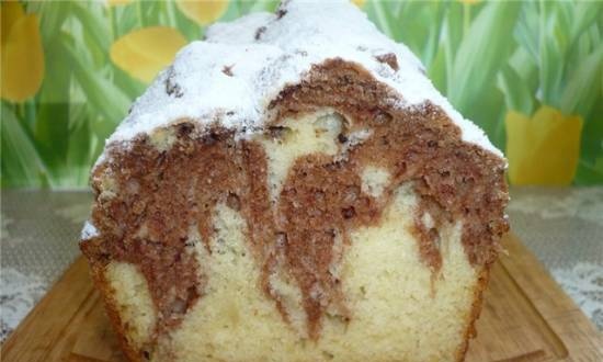 Chocolate curd cupcake