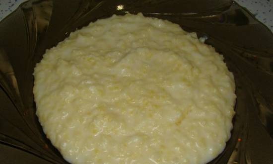 Millet milk porridge (Brand 6050 pressure cooker)