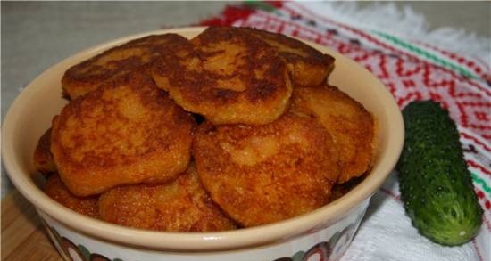 Potato Pancakes with Meat Bear Paw