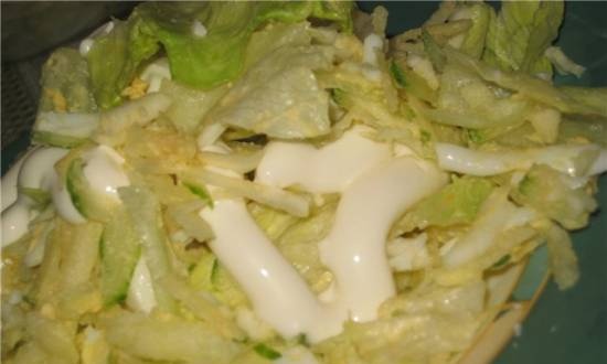 Knolselderij Salade