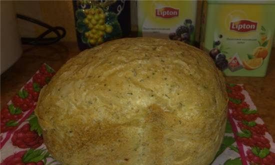 Wheat bread "Italian motives"