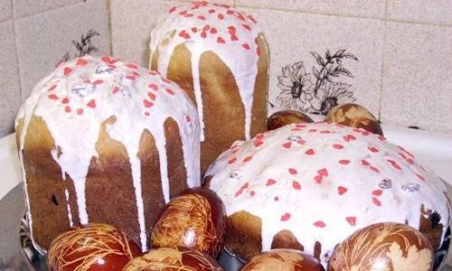 Easter cake (based on the recipe for the Bork bread maker)