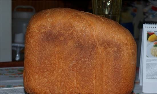 מולינקס. וריאציות בנושא "מתכון בסיסי ללחם לבן למכונת הלחם מולינקס"