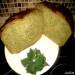 Green bread with nettles