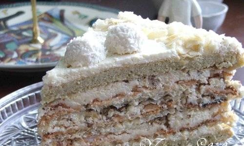 Wafel Oscar-cake