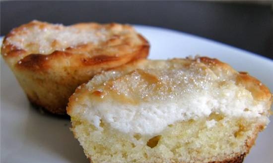 Muffins with cottage cheese