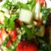 Epres saláta koriander pesto szósszal