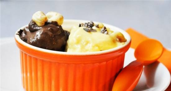 גלידה רזה ללא סוכר: הדואט "דובדבן בשוקולד" - "פסיפלורה-ליים"