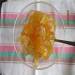 Insolita gelatina di pomodori acerbi con arancia e zenzero del cartone animato Masha e Orso (in una macchina per il pane)