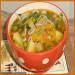 Zupa z borowikami i zielonym groszkiem