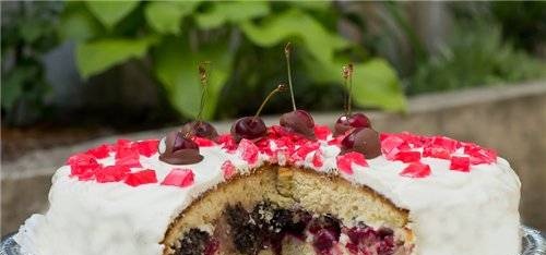 Ciasto „Pani on pidborah” (Dama w szpilkach)
