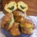 Muffin alla cagliata con spinaci
