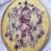 Clafoutis with raspberries by Gerard Depardieu