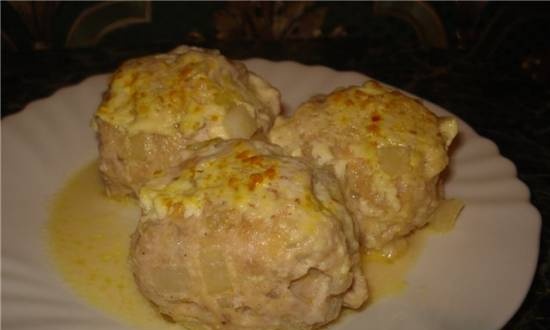 Potato meatballs with meat (Brand 6050 pressure cooker)