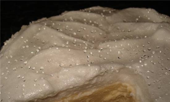 פשטידת גבינת קוטג 'עם מרנג "דמעות המלאך" (מותג רב-בישול 37501)