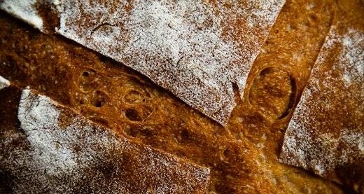Breton bread (Pain de Breton) in the oven