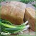 Búzakukorica kenyér zöldhagymával (a sütőben)