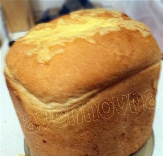 White bread. Simple and delicious.