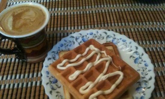 Belgian waffles without eggs