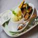  Collezione verde: gelato Duet Kiwi - cetriolo con lime, dragoncello e menta; Frittelle di zucchine con cipolle verdi