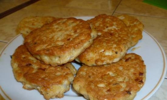 Canned salmon fish cakes