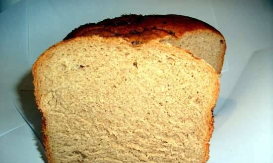 Rye-wheat (rye) bread with beer