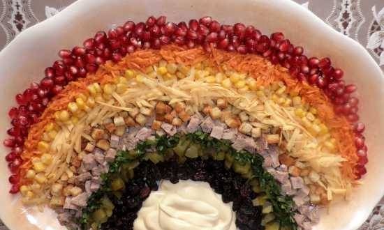 Rainbow salad