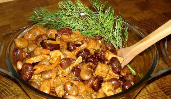 Fagioli neri con carne