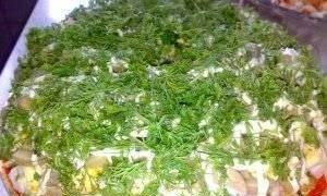 Fenyves erdei saláta 