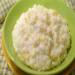 Porridge di latte di riso e miglio nella nostra pentola a pressione