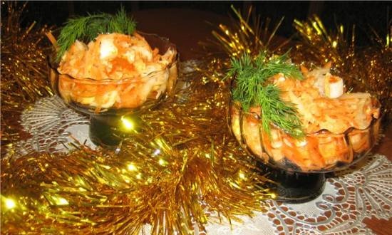 Japońska sałatka noworoczna z daikonem i marchewką