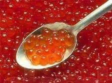 caviar rojo