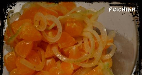 Mandarino piccante insalata