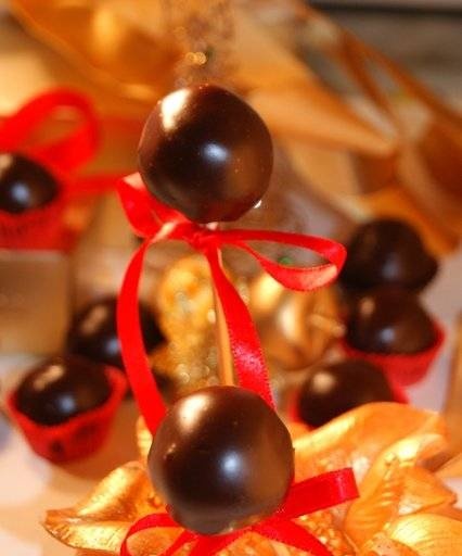 "Cherry in chocolate" sweets