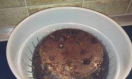 English Christmas pudding (recipe from the Laroussé Culinary Encyclopedia). Adaptation for the multicooker-pressure cooker Oursson 5005.