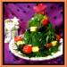Karácsonyfa saláta