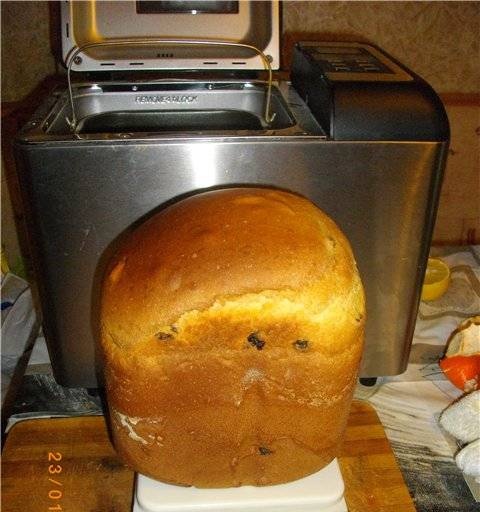 Clatronic BBA 3365. Bread for tea for a bread machine