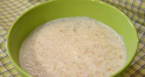 Porridge erculeo nel processore Oursson