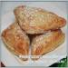 French chaussons puffs (Chausson aux pommes) or slippers with apples