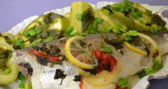 Steamed fish (fast, tasty and hassle-free)