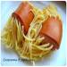 Spaghetti i pølser (flerkoker merke 3502)
