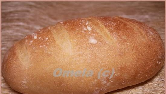 Wheat bread "Turnipseed" (hearth version)